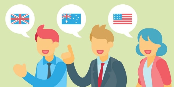 مقایسه لهجه انگلیسی امریکن و بریتیش