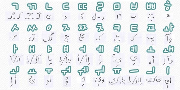 یادگیری حروف الفبای کره ای