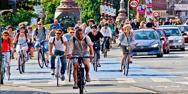  دانمارک کشور دوچرخه سواران
